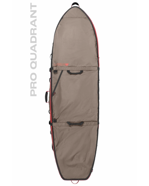 Pokrowiec na 3 deski Hybrid JJF Veia Travel Wheeled Coyote 6'6 - zdjecie 1