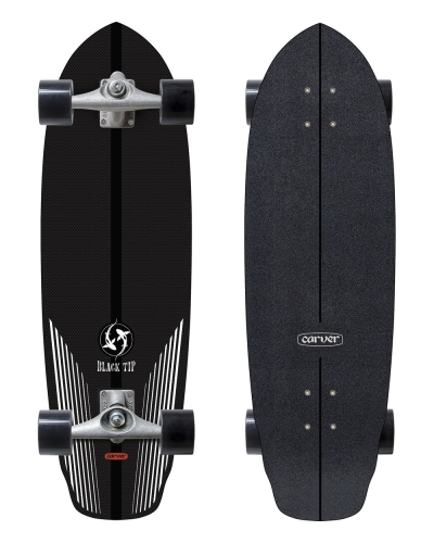 Deska surfskate Carver Black Tip Carbon Fiber 32,5" (id: 4994)_kadr.jpg