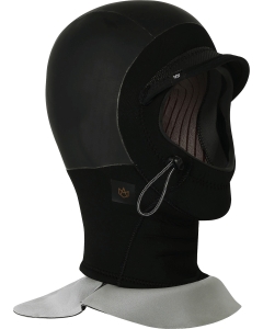 Ciepły kaptur neoprenowy 2mm Manera Magma Hood Czarny - zdjecie 1