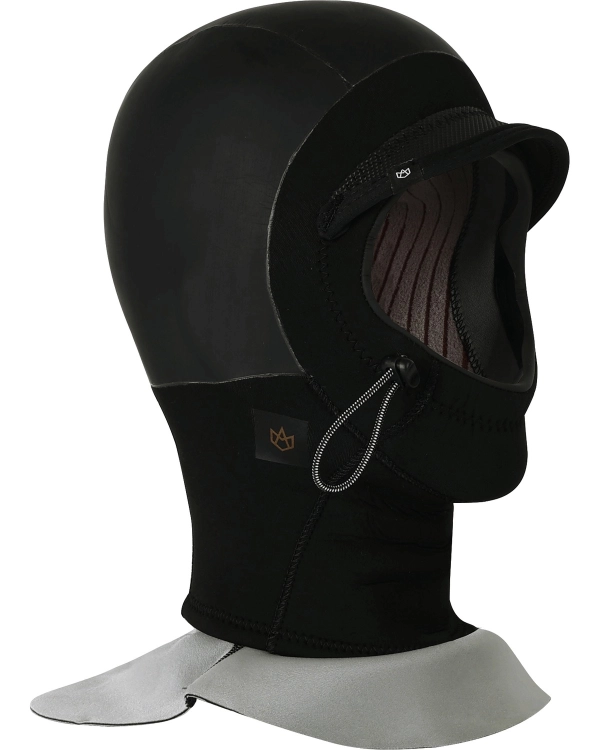 Ciepły kaptur neoprenowy 2mm Manera Magma Hood Czarny - zdjecie 1