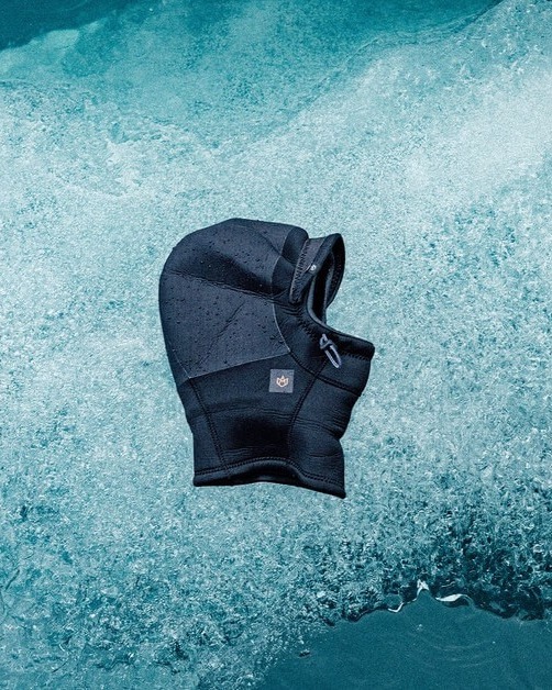 Ciepły kaptur neoprenowy 2mm Manera Magma Hood Czarny - zdjecie 3