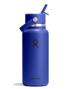 Butelka termiczna z rurką Hydro Flask 946ml Set Waves niebieska - zdjecie 1