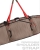 Pokrowiec na 4 deski JJF Veia Travel Wheeled Coyote - zdjecie 6