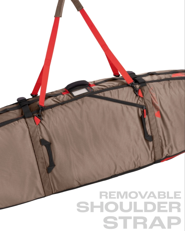Pokrowiec na 4 deski JJF Veia Travel Wheeled Coyote - zdjecie 6