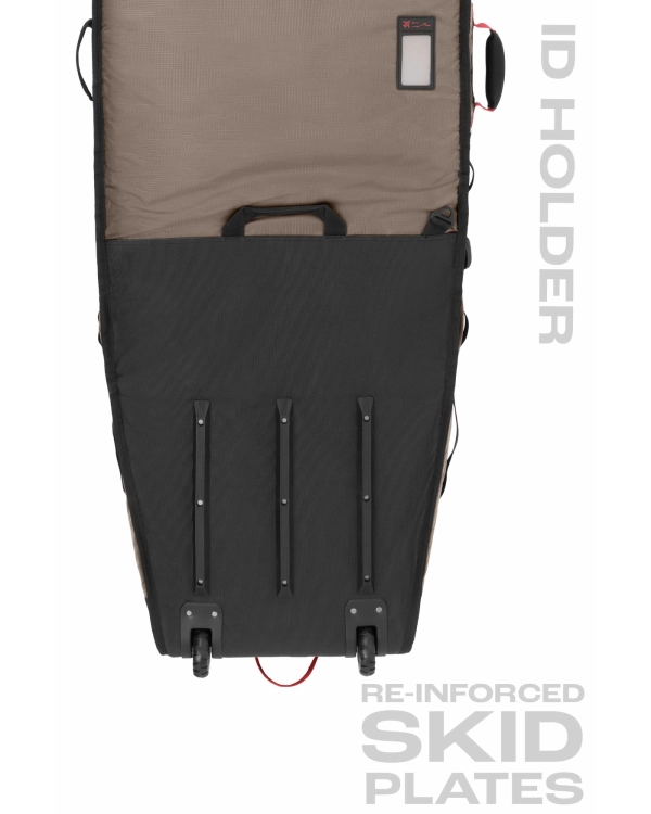 Pokrowiec na 3 deski Hybrid JJF Veia Travel Wheeled Coyote 6'6 - zdjecie 3