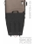 Pokrowiec na 3 deski 3/2 Convertible JJF Veia Travel Wheeled Coyote - zdjecie 3