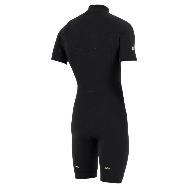 Męska krótka pianka neoprenowa 2/2 mm Manera Seafarer Shorty czarna - widok 2 (id: 5073).jpg