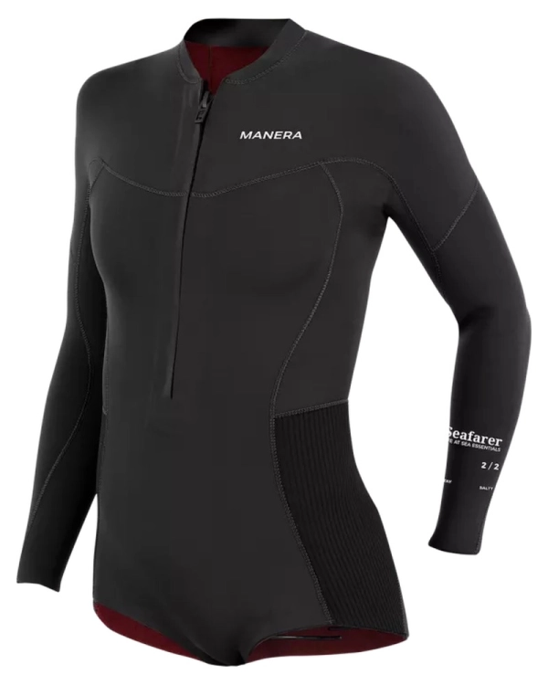 Damska krótka pianka neoprenowa 2/2mm Manera Seafarer Bikisuit Czarna (id: 4526)_kadr.jpg