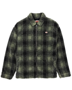 Kurtka sherpa Vissla Mick Oliwkowa w kratę id: 5099.jpg