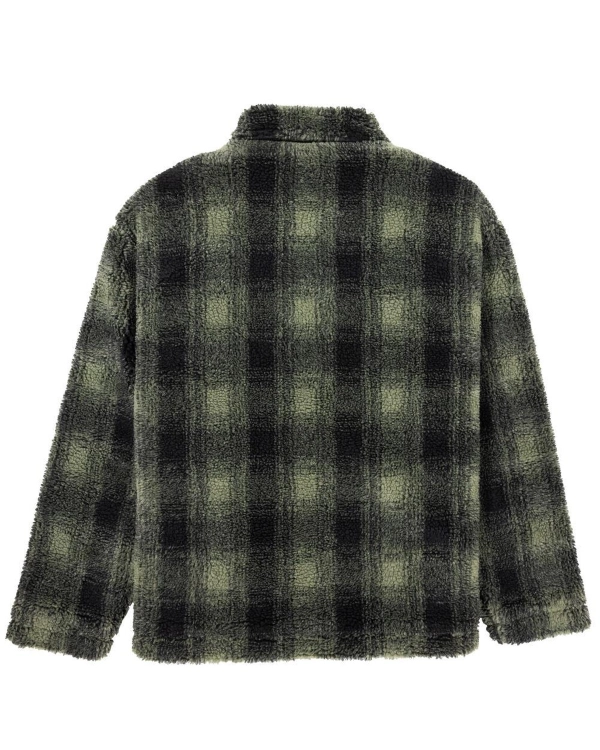 Kurtka sherpa Vissla Mick Oliwkowa w kratę - zdjęcie 2 id: 5099.jpg