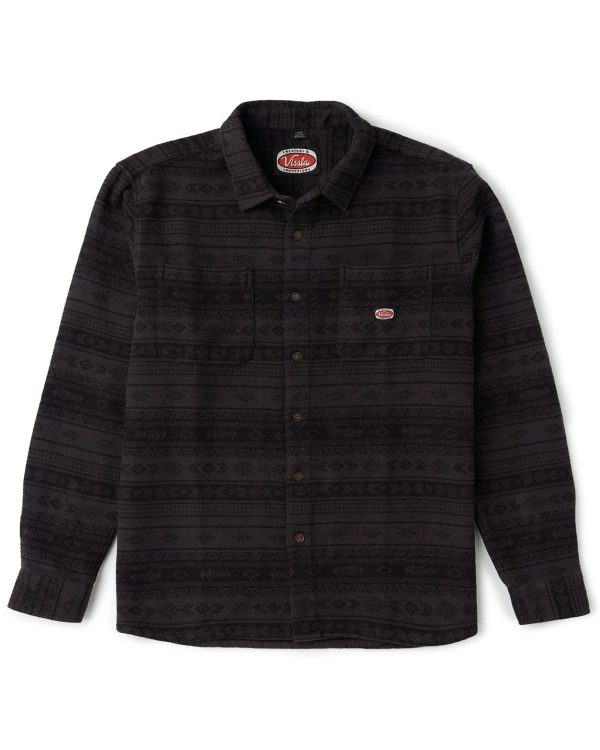 Koszula flanelowa Vissla Vadim Jacquard Czarna id: 5104.jpg