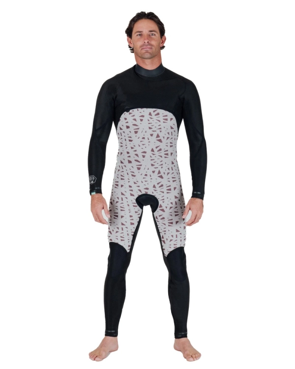 Pianka neoprenowa 3/2 mm Vissla 7 Seas czarna - widok 3 (id: 5105).jpg