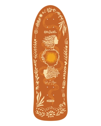 Blat surfskate Carver GRLSWIRL Sunflower 31" id: 5109.jpg