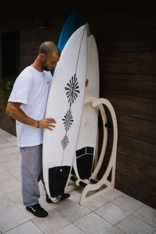 Stojak na deski surfingowe Surflogic Wooden Free Standing Rack id 5159 5