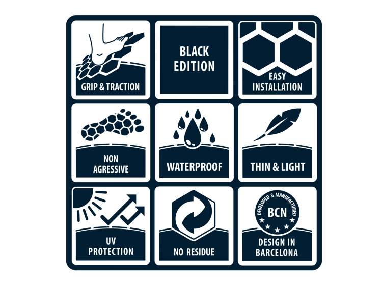 HexaTraction Black Edition icons WEB