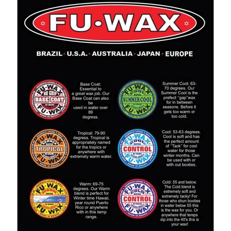 Wosk do surfingu FU Wax Cold -13 C (id: 732)