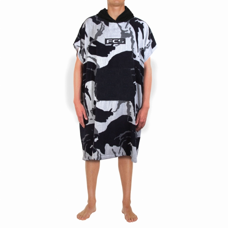 Poncho ręcznikowe dla dziecka FCS Junior Camo (id: 2856)