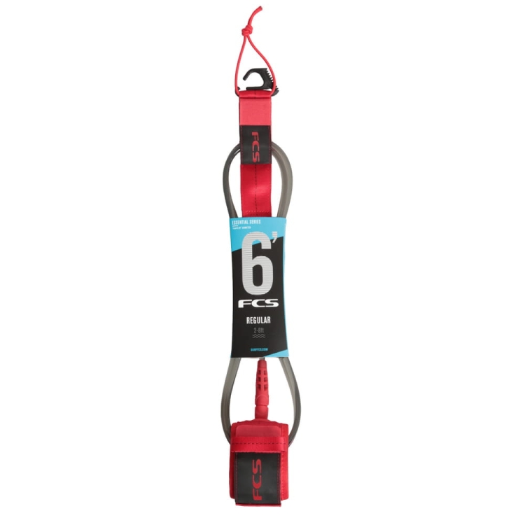 Leash FCS Regular Red 9' (id: 308)
