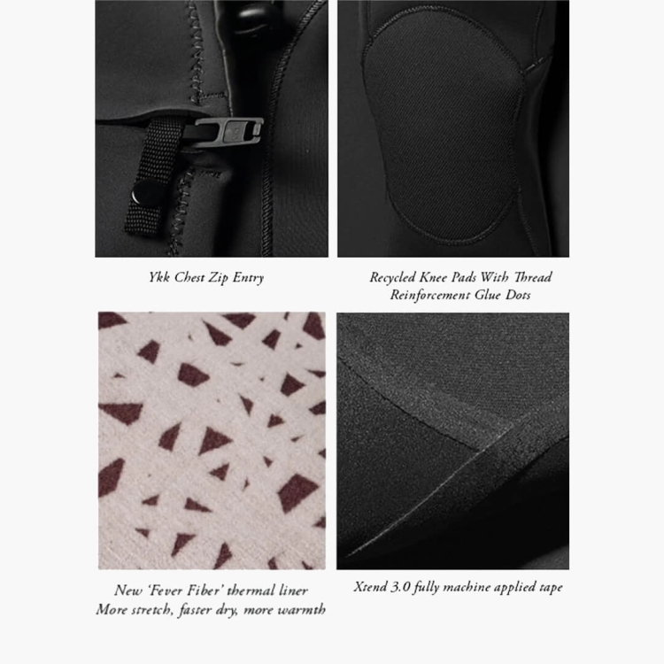 Pianka z kapturem 5/4mm Vissla High Seas (id: 3001)