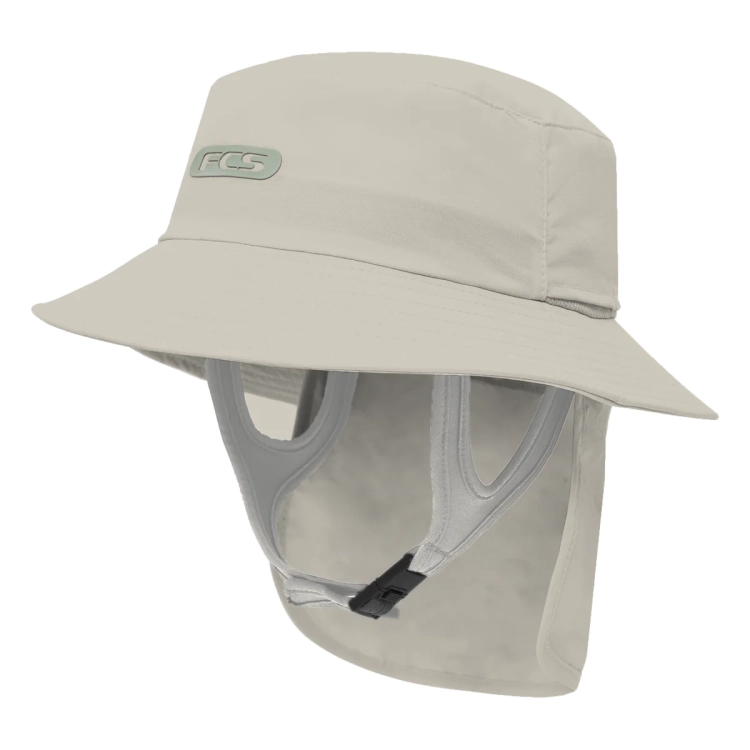Szary (przeciwsłoneczny) kapelusz do pływania FCS Surf Bucket Hat (id: 3087)