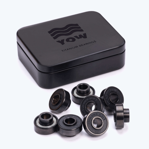 Tytanowe łożyska YOW do deskorolki i surfskate