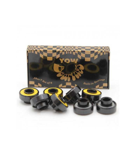 Łożyska YOW ABEC 7 do kółek deskorolki i surfskate