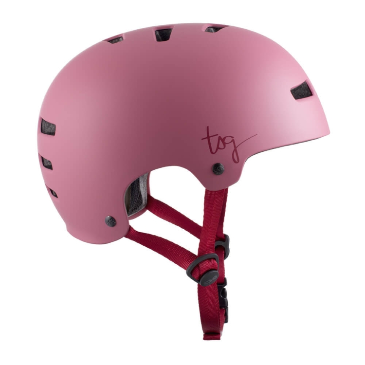 Kask na deskę TSG Evolution WMN różowy mat 3.jpg