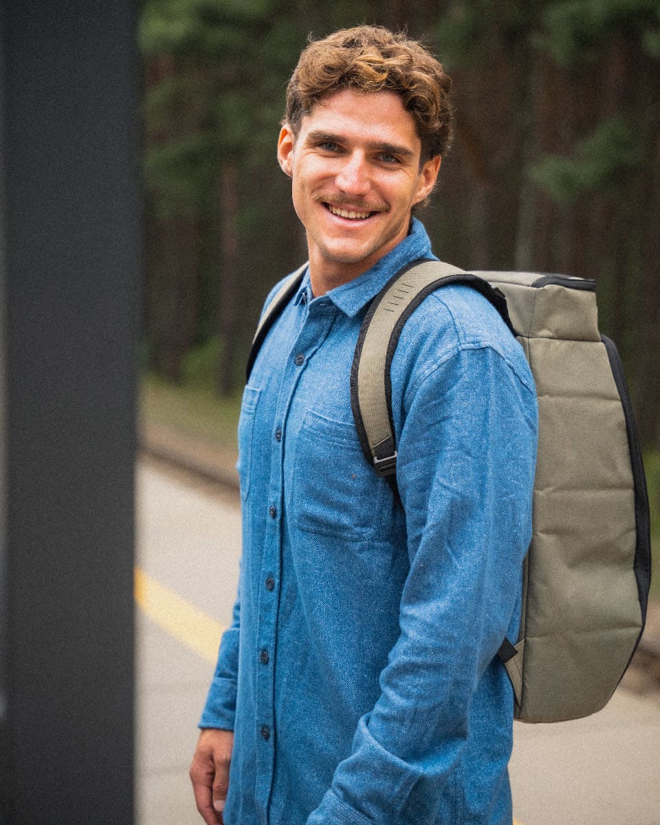 Koszula flanelowa Vissla Shaper Eco - Niebieska