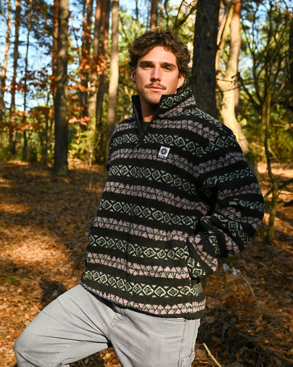 Polar z suwakiem Hiking Ice Sherpa Fleece Black