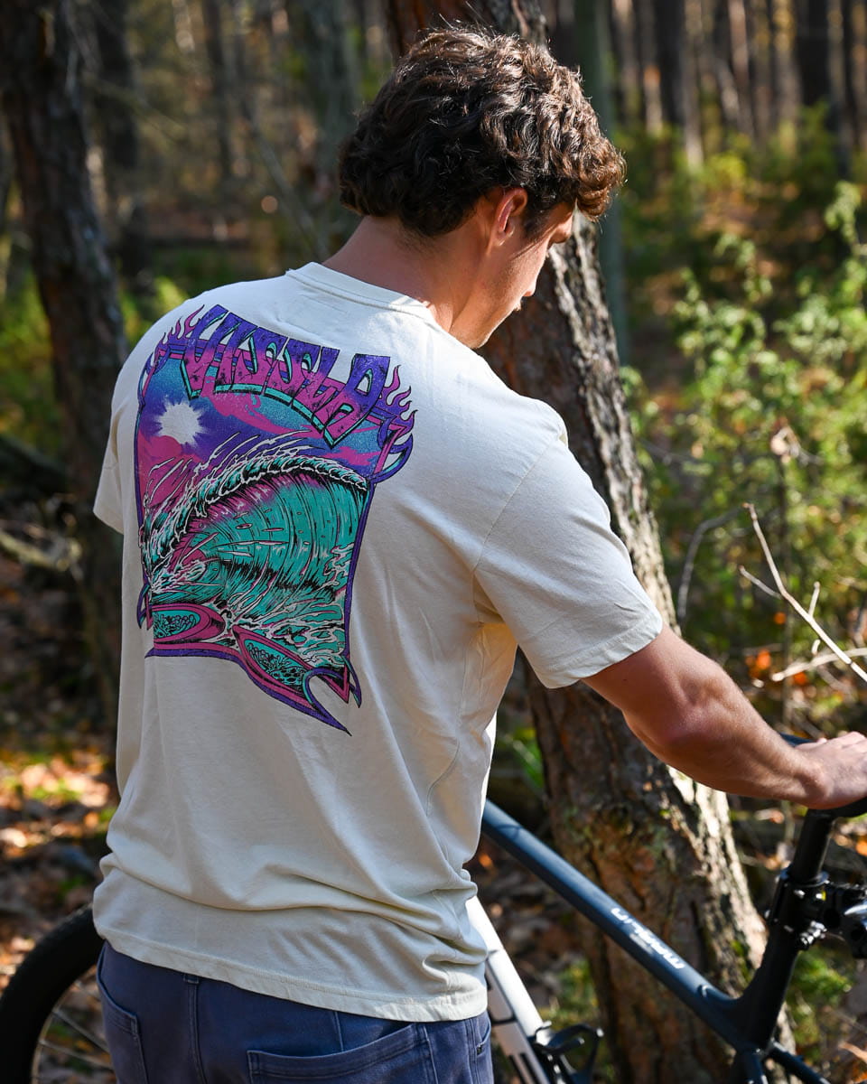 Vintage Koszulka Vissla Drain Pipes Biała