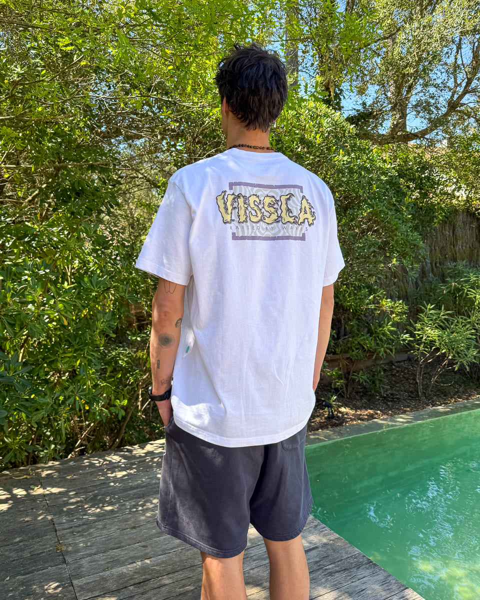 Biała koszulka Shift Kicker Oversize ECO