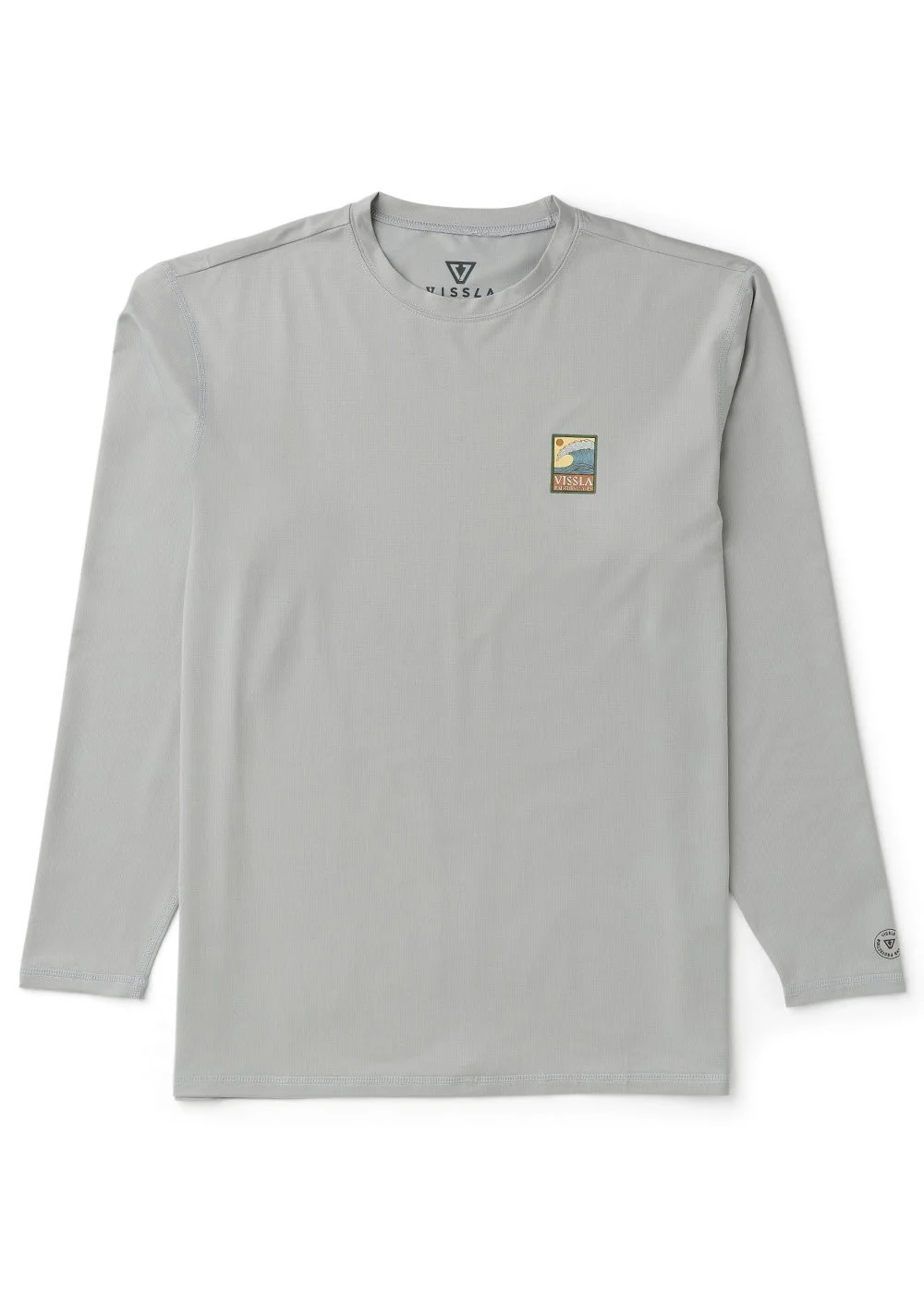 Koszulka szybkoschnąca Vissla Pro Comp LS Storm Grey