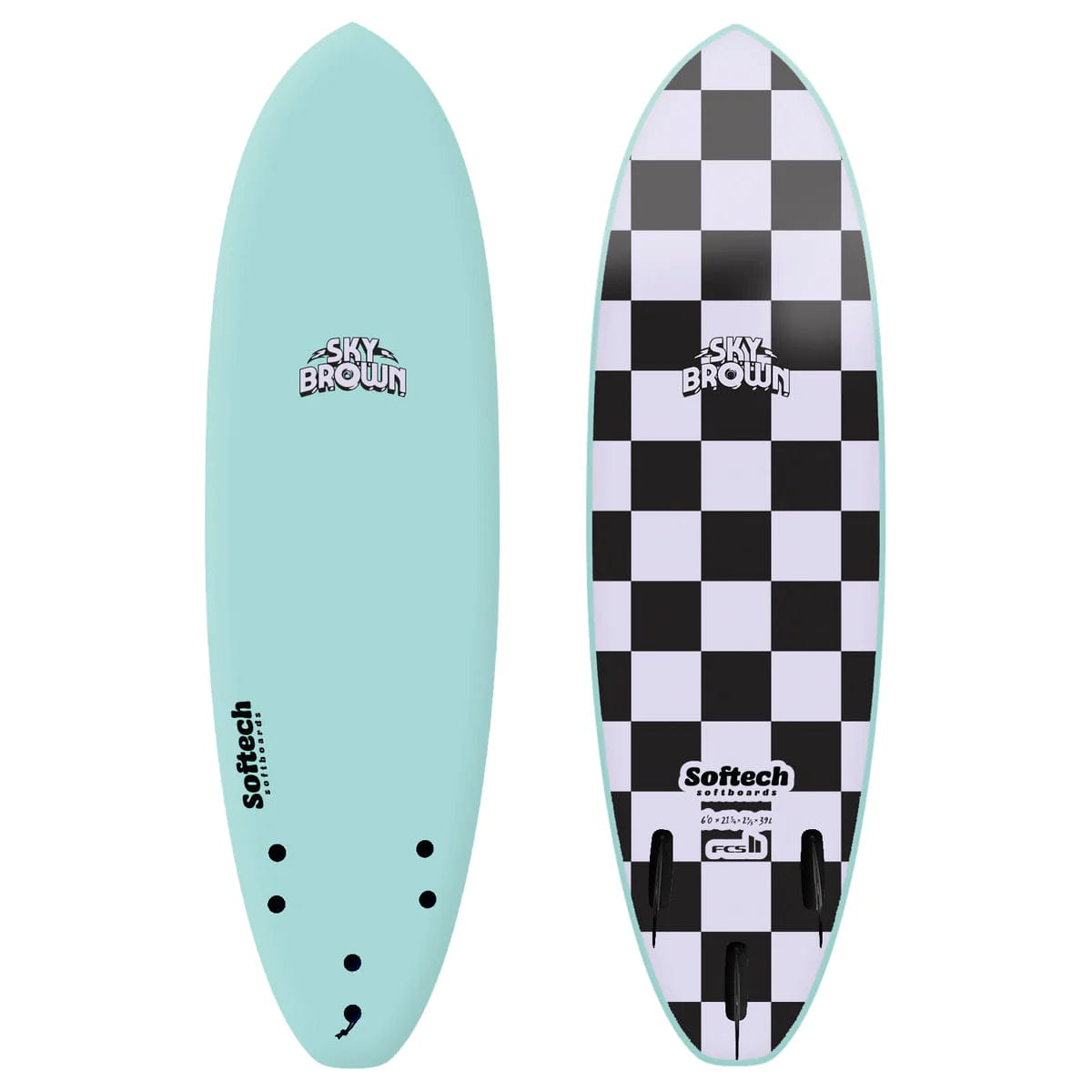 Deska surfingowa Softech Sky Brown 6'0" 39L