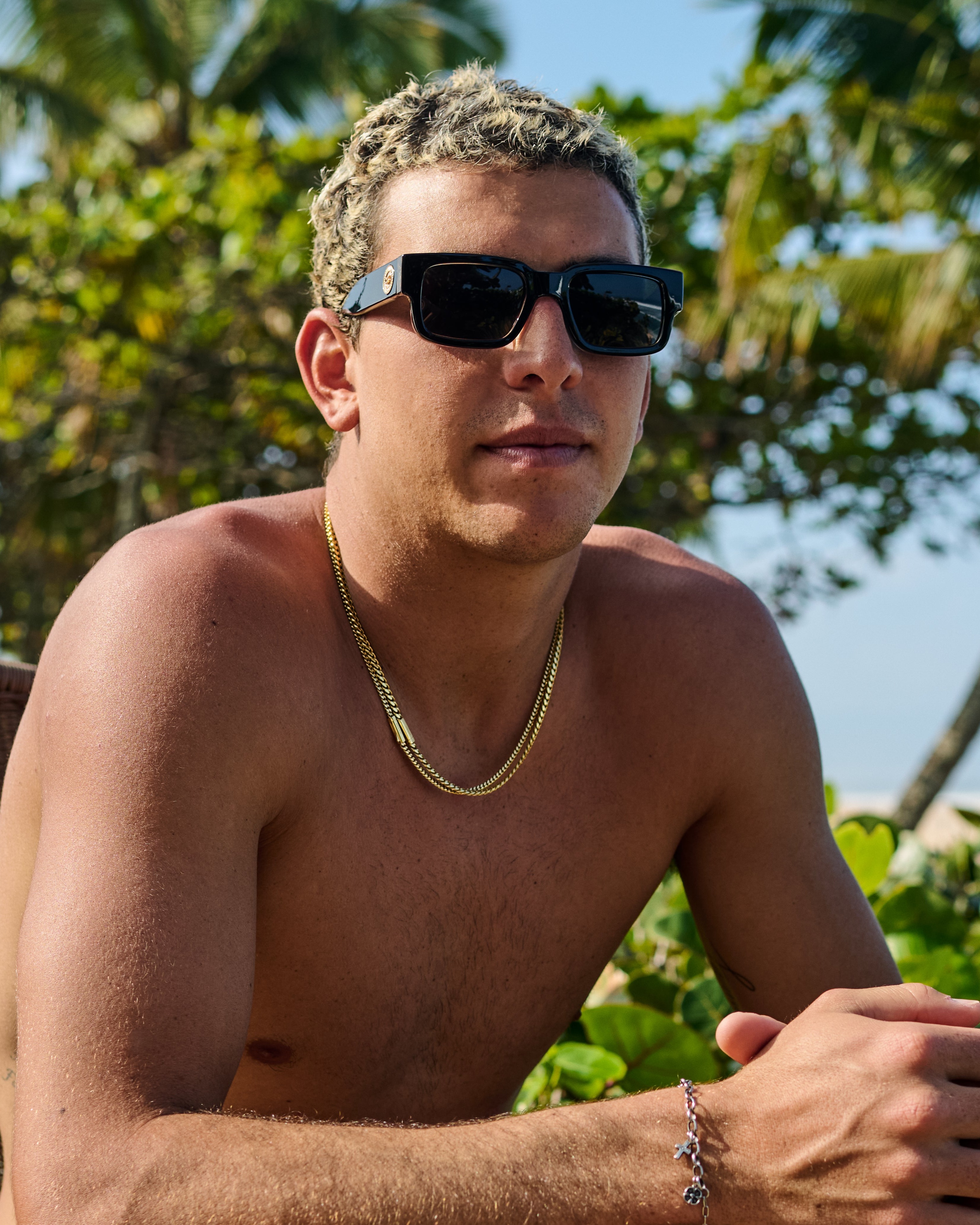 Okulary I-Sea Cole Houshmand Black Leopard - lifestyle