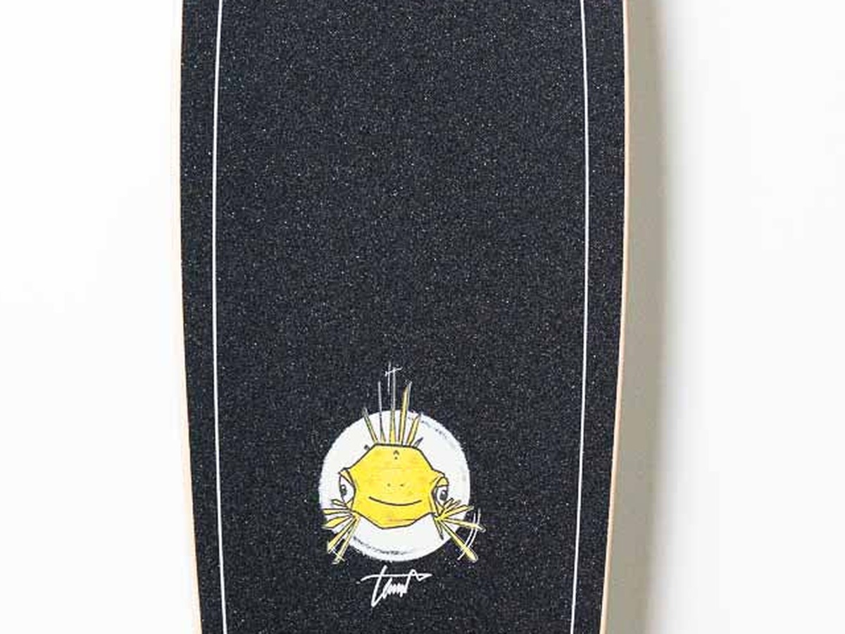 Profil deski Deska surfskate Yow Longfish 35,5" - concave i rocker