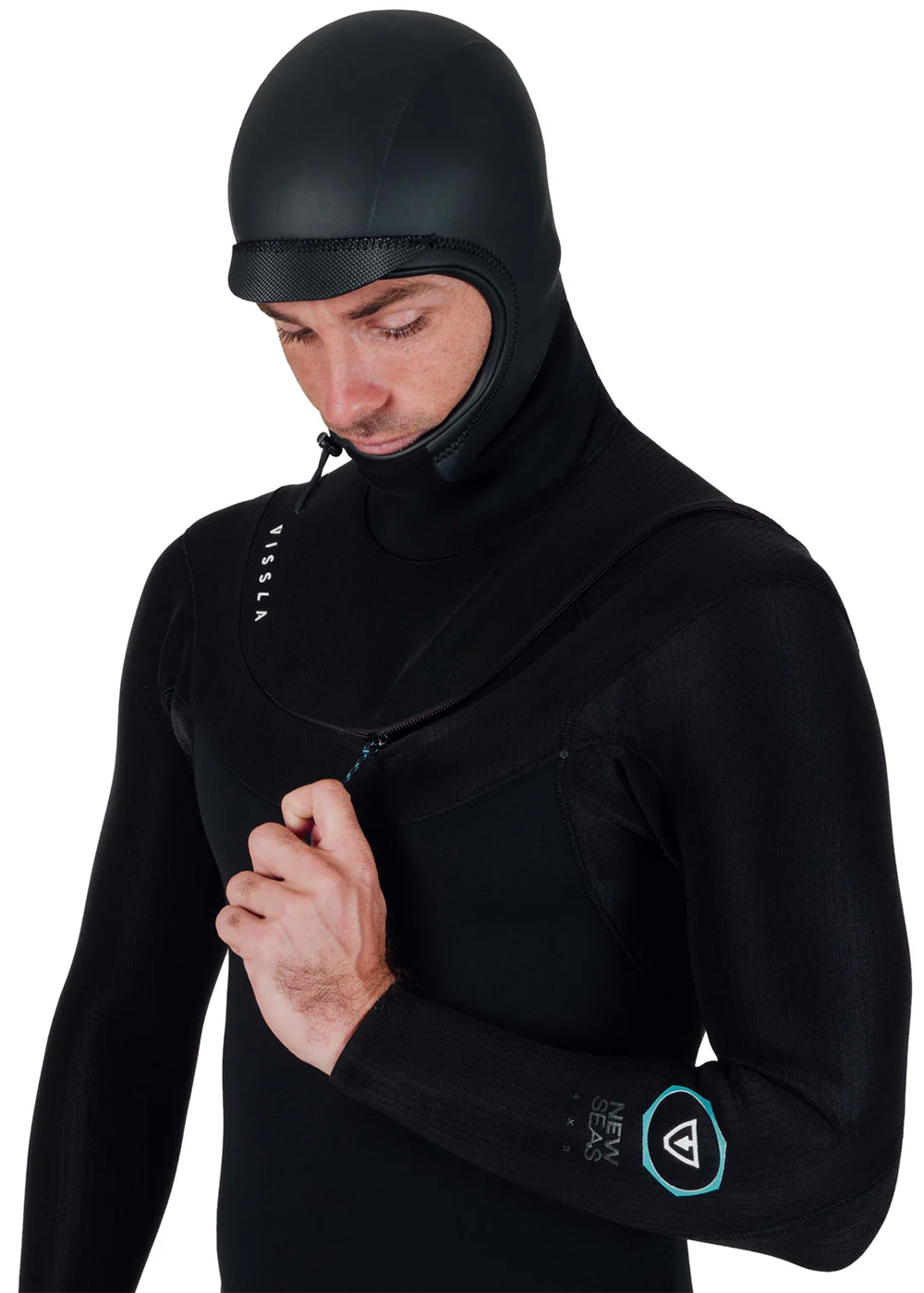 Pianka z kapturem Vissla New Seas 5/4 U-Zip