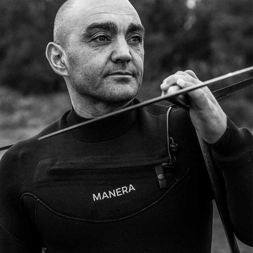Męska pianka neoprenowa 5/4/3 mm Manera Seafarer czarna