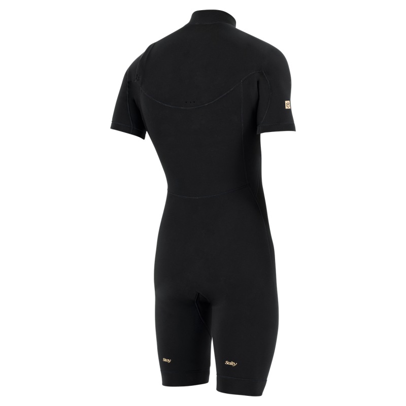 Męska krótka pianka neoprenowa 2/2 mm Manera Seafarer Shorty czarna