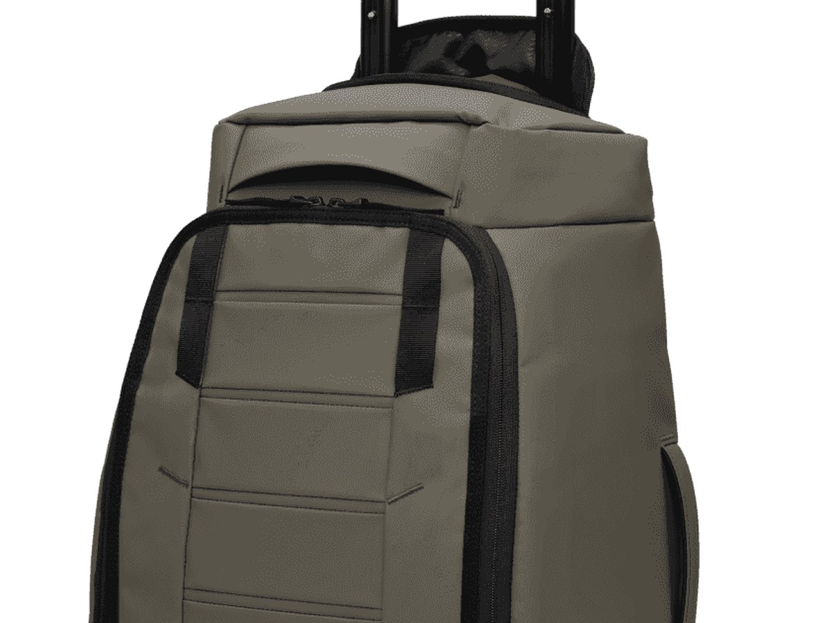 Rib Cage Construction w walizce DB Hugger Roller 40L Forest Green