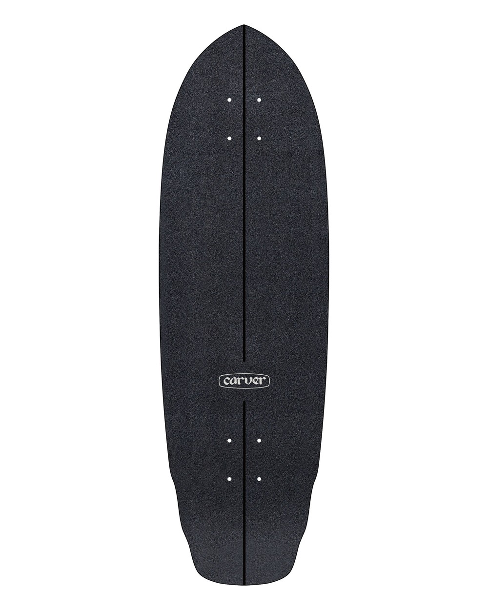 Blat surfskate Carver Black Tip Carbon Fiber 32,5