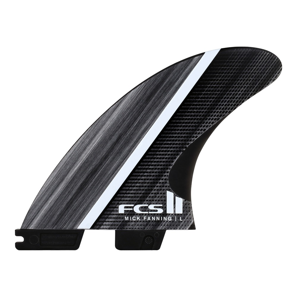 Finy FCS II Mick Fanning Glass Fibre Fusion Tri Smoke/Białe