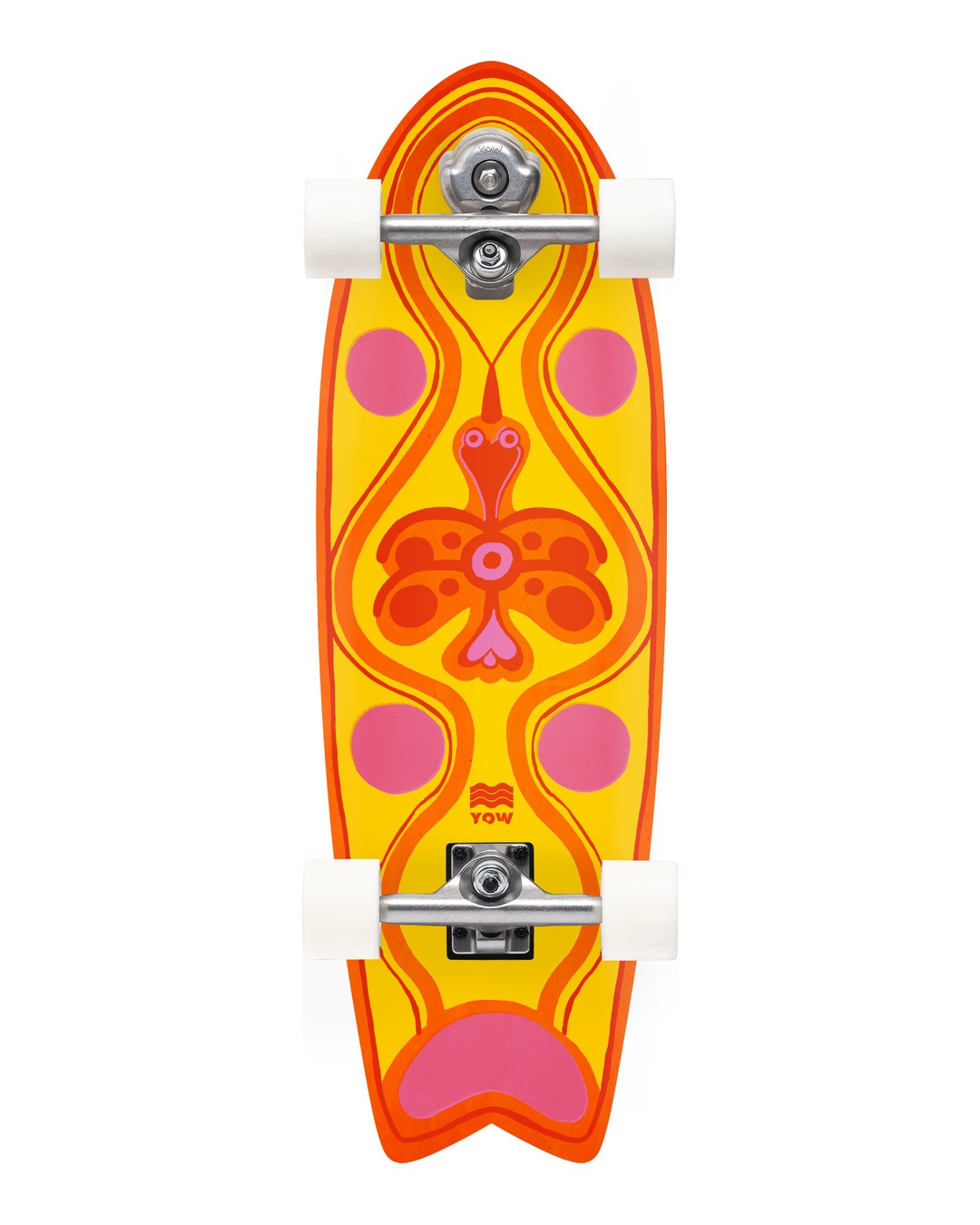 Deska surfskate Yow Huntington 30" Power Surfing Orange