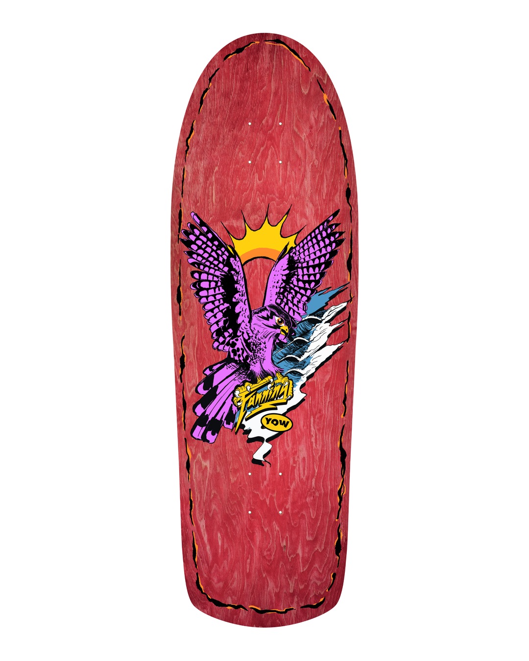 Blat surfskate YOW Fanning Falcon Performer 33.5" Red