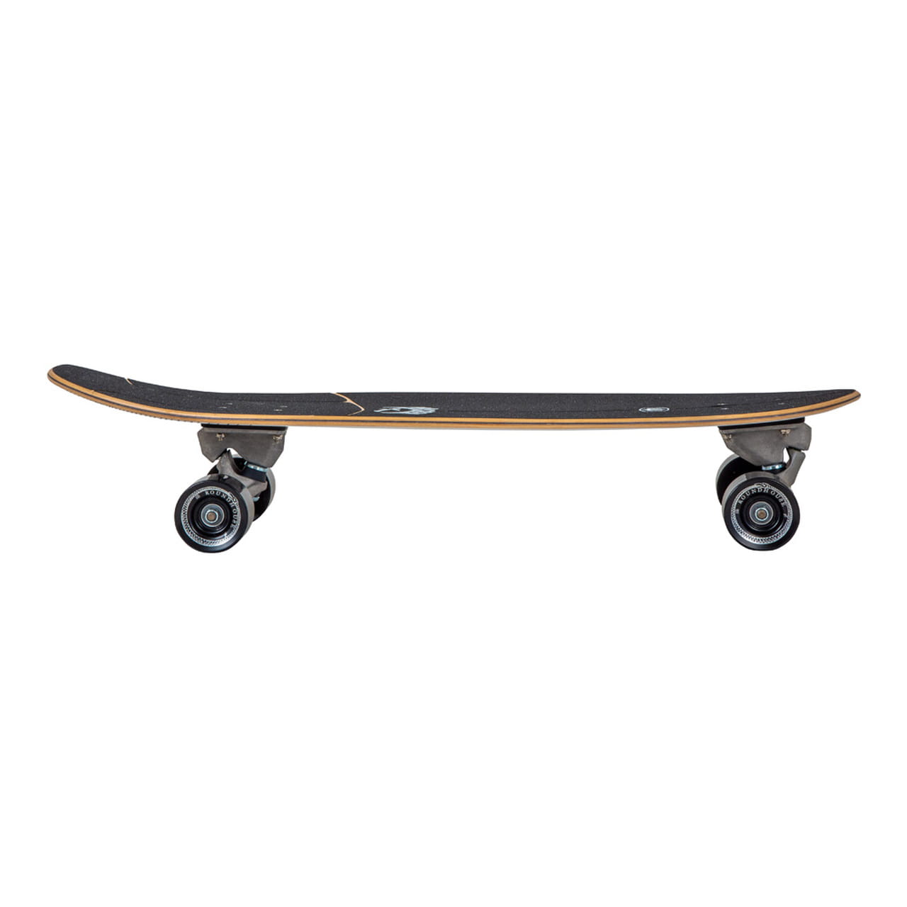 Profil deski Deska surfskate Carver Lost Puddle Jumper 30.5" V4 - widoczny concave